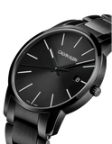 Calvin Klein City Quartz Black Dial Black Steel Strap Watch for Men - K2G2G4B1 Buy Now By Calvin Klein