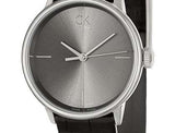 Calvin Klein Accent Black Dial Black Leather Strap Watch for Women - K2Y2Y1C3 Buy Now By Calvin Klein