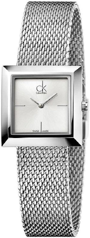 Calvin Klein Mark Silver Dial Silver Mesh Bracelet Watch for Women - K3R23126 Buy Now By Calvin Klein
