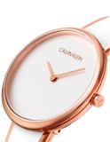 Calvin Klein Seduce White Dial Two Tone Steel Strap Watch for Women - K4E2N616 Buy Now By Calvin Klein