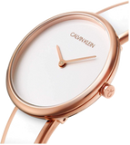 Calvin Klein Seduce White Dial Two Tone Steel Strap Watch for Women - K4E2N616 Buy Now By Calvin Klein