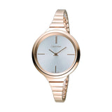 Calvin Klein Lively White Dial Rose Gold Steel Strap Watch for Women - K4U23626 Buy Now By Calvin Klein