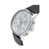 Calvin Klein Post Minimal White Dial Black Leather Strap Watch for Men - K7627120 Buy Now By Calvin Klein