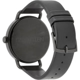 Calvin Klein Even Maroon Dial Black Leather Strap Watch for Men - K7B214CP Buy Now By Calvin Klein