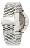 Calvin Klein White Dial Silver Mesh Bracelet Watch for Women - K8M21126 Buy Now By Calvin Klein