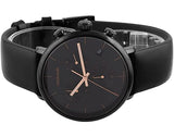 Calvin Klein High Noon Black Dial Black Leather Strap Watch for Men - K8M274CB Buy Now By Calvin Klein