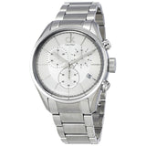 Calvin Klein Masculine Chronograph White Dial Silver Steel Strap Watch for Men - K2H27126 Buy Now By Calvin Klein