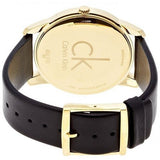 Calvin Klein City Silver Dial Black Leather Strap Watch For Men - K2G21520 Buy Now By Calvin Klein