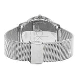 Calvin Klein Minimal SIlver Dial Silver Mesh Bracelet Watch for Women - K3M221Y6 Buy Now By Calvin Klein