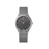 Calvin Klein Minimal Grey Dial Silver Mesh Bracelet Watch for Men - K3M52154 Buy Now By Calvin Klein