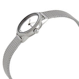 Calvin Klein Minimal White Dial Silver Mesh Bracelet Watch for Women - K3M231Y6 Buy Now By Calvin Klein
