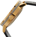 Calvin Klein Post Minimal Gold Dial Black Leather Strap Watch For Men - K7621501 Buy Now By Calvin Klein