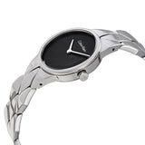 Calvin Klein Snake Black Dial Silver Steel Strap Watch For Women - K6E23141 Buy Now By Calvin Klein