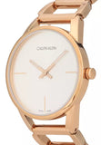 Calvin Klein Stately White Dial Rose Gold Steel Strap Watch for Women - K3G23626 Buy Now By Calvin Klein