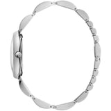 Calvin Klein Wavy Black Dial Silver Steel Strap Watch for Women - K9U23141 Buy Now By Calvin Klein