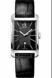 Calvin Klein Window Black Dial Black Leather Strap Watch for Men - K2M23107 Buy Now By Calvin Klein