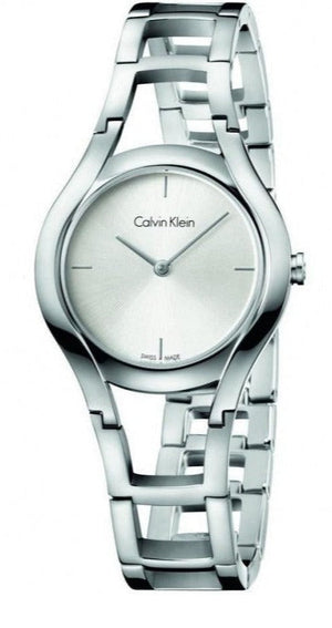 Calvin Klein Class White Dial Silver Steel Strap Watch for Women - K6R23126 Buy Now By Calvin Klein