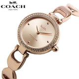 Coach Park Signature Rose Gold Dial Rose Gold Steel Strap Watch for Women - 14503172 Buy Now By Coach