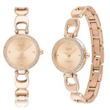 Coach Park Signature Rose Gold Dial Rose Gold Steel Strap Watch for Women - 14503172 Buy Now By Coach