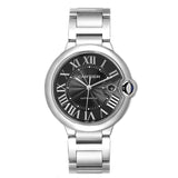 Cartier Ballon Bleu de Cartier Black Dial Silver Steel Strap Watch for Men - W6920042 Buy Now By Cartier