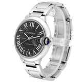 Cartier Ballon Bleu de Cartier Black Dial Silver Steel Strap Watch for Men - W6920042 Buy Now By Cartier
