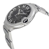 Cartier Ballon Bleu de Cartier Black Dial Silver Steel Strap Watch for Men - W6920042 Buy Now By Cartier