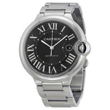 Cartier Ballon Bleu de Cartier Black Dial Silver Steel Strap Watch for Men - W6920042 Buy Now By Cartier