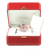 Cartier Ballon Bleu De Cartier Pink Dial Pink Leather Strap Watch for Women - WSBB0007 Buy Now By Cartier