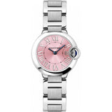 Cartier Ballon Bleu de Cartier Pink Dial Silver Steel Strap Watch for Women - W6920038 Buy Now By Cartier