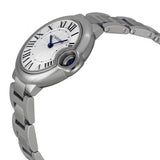 Cartier Ballen Bleu De Cartier Silver Dial Silver Steel Strap Watch for Women - W6920084 Buy Now By Cartier
