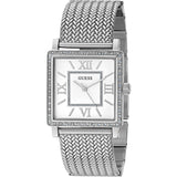 Guess Highline White Dial Silver Mesh Bracelet Watch For Women - W0826L1 Buy Now By Guess