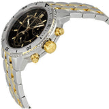 Tissot T Sport PRS 200 Chronograph Black Dial Two Tone Steel Strap Watch For Men - T067.417.22.051.00 Buy Now By Tissot