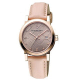 Burberry The City Diamonds Beige Dial Beige Leather Strap Watch for Women - BU9131 Buy Now By Burberry
