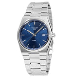 Tissot T Classic PRX Blue Dial Silver Steel Strap Watch For Men - T137.410.11.041.00 Buy Now By Tissot