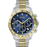 Hugo Boss Hero Blue Dial Two Tone Steel Strap Watch for Men - 1513767 Buy Now By Hugo Boss