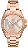 Michael Kors Bradshaw Quartz Rose Gold Dial Rose Gold Steel Strap Watch For Women - MK6556 Buy Now By Michael Kors