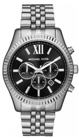Michael Kors Runway Chronograph Black Dial Silver Steel Strap Watch For Women - MK5708 Buy Now By Michael Kors