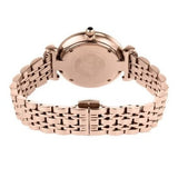 Emporio Armani Gianni T-Bar Quartz Crystals Black Dial Gold Steel Strap Watch For Women - AR11423 Buy Now By Emporio Armani