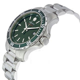Movado Series 800 Green Dial Silver Steel Strap Watch For Men - 2600136 Buy Now By Movado