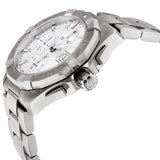 Tag Heuer Aquaracer Caliber 16 Automatic Chronograph White Dial Silver Steel Strap Watch for Men - CAY2111.BA0927 Buy Now By Tag Heuer