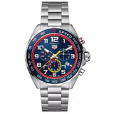Tag Heuer Formula 1 x Red Bull Racing Chronograph Blue Dial Silver Steel Strap Watch for Men - CAZ101AL.BA0842 Buy Now By Tag Heuer