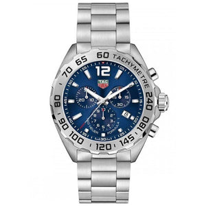 Tag Heuer Formula 1 Chronograph Blue Dial Silver Steel Strap Watch for Men - CAZ101K.BA0842 Buy Now By Tag Heuer
