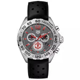 Tag Heuer Formula 1 Manchester United Special Edition Grey Dial Black Silicone Strap Watch for Men - CAZ101M.FT8024 Buy Now By Tag Heuer
