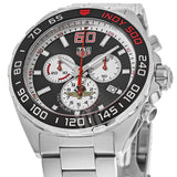 Tag Heuer Formula 1 Indy 500 Special Edition Black Dial Silver Steel Strap Watch for Men - CAZ101V.BA0842 Buy Now By Tag Heuer