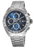 Tag Heuer Formula 1 Automatic Chronograph Blue Dial Silver Strap Watch for Men - CAZ2015.BA0876 Buy Now By Tag Heuer