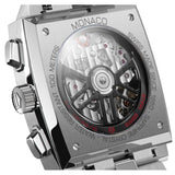 Tag Heuer Monaco Automatic Chronograph Black Dial Silver Steel Strap Watch for Men - CBL2113.BA0644 Buy Now By Tag Heuer