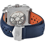 Tag Heuer Monaco Gulf Automatic Chronograph Blue Dial Blue Leather Strap Watch for Men - CBL2115.FC6494 Buy Now By Tag Heuer