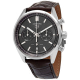 Tag Heuer Carrera Chronograph Grey Dial Brown Leather Strap Watch for Men - CBN2012.FC6483 Buy Now By Tag Heuer
