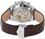 Tag Heuer Carrera Chronograph Grey Dial Brown Leather Strap Watch for Men - CBN2012.FC6483 Buy Now By Tag Heuer