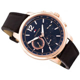 Tommy Hilfiger London Chronograph Blue Dial Brown Leather Strap Watch for Men - 1791532 Buy Now By Tommy Hilfiger